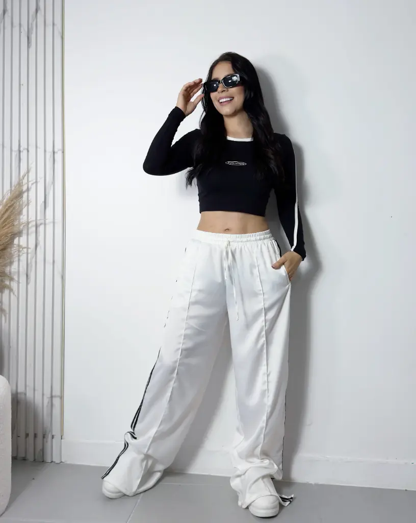 PANTALON CELESTE